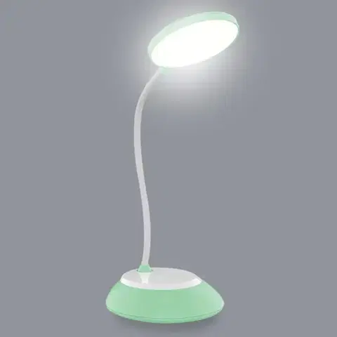 Moderné lampy Stolná lampa Kuala LED 6W zelná/biela