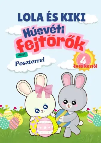 Pre deti a mládež - ostatné Lola és Kiki - Húsvéti fejtörők 4 éves kortól