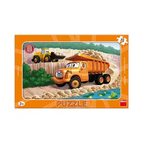 Do 49 dielikov Dino Toys Puzzle Tatra 15 Dino