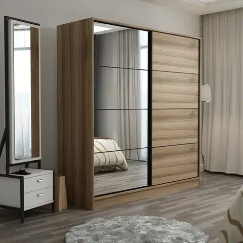 Šatňové skrine Šatníková skriňa Kale - 3174