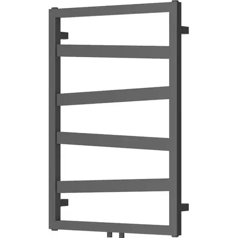 Radiátory do kúpeľne MEXEN - Zoom vykurovací rebrík/radiátor dekoratívny 770 x 530 mm, 275 W, antracit W130-0770-530-00-66
