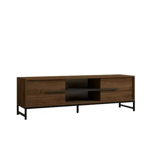 Konferenčné stolíky Televízny stolík Mono Walnut and Black