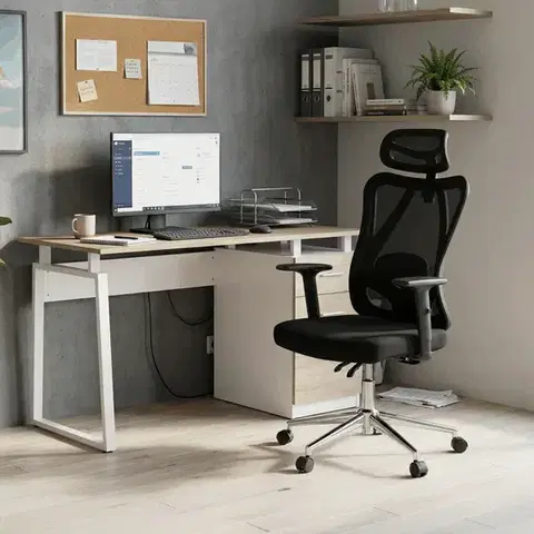 Kancelárske stoličky Kancelárska stolička KA-R216 Autronic
