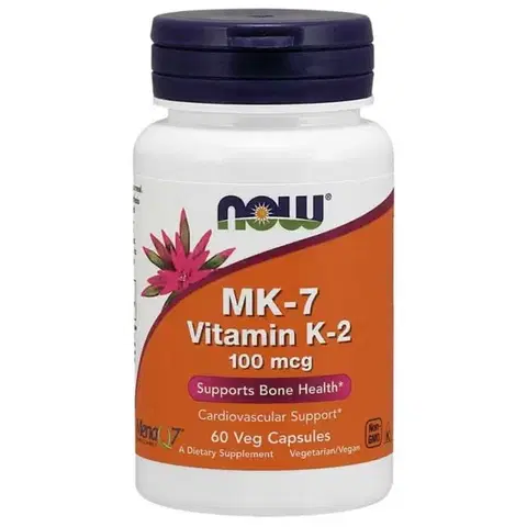 Ostatné vitamíny NOW Foods MK-7 Vitamin K-2 100 mcg