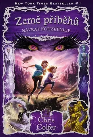 Fantasy, upíri Země příběhů - Návrat Kouzelnice, 2. vydání - Chris Colfer,Veronika Volhejnová