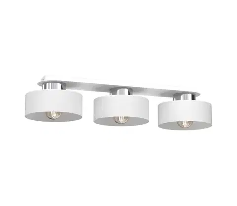 Svietidlá  Stropné svietidlo MARTI 3xE27/15W/230V biela/chróm 9842