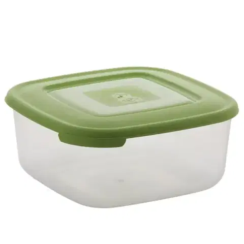 Dekorácie a bytové doplnky Štvorcový kontajner 1,5 l 7x17x17
