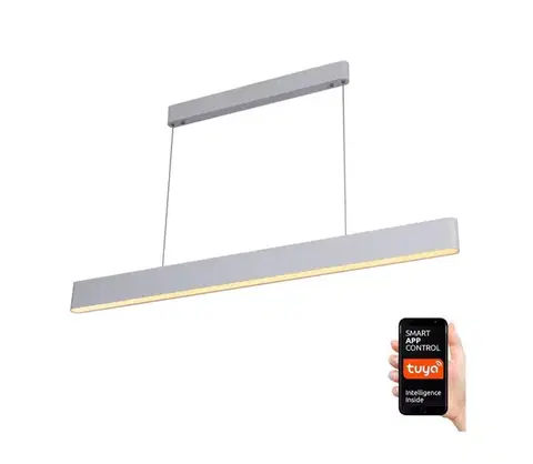 Svietidlá  NEO 07157-W120X-LED RGB+CCT Stmievateľný luster MILANO LED/40W/230V Tuya 07157-W120X