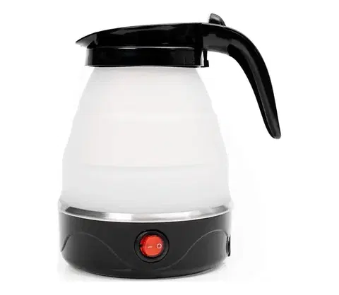 Predlžovacie káble  Skladacia rýchlovarná kanvica 0,6l 600W/230V čierna PEK187RB