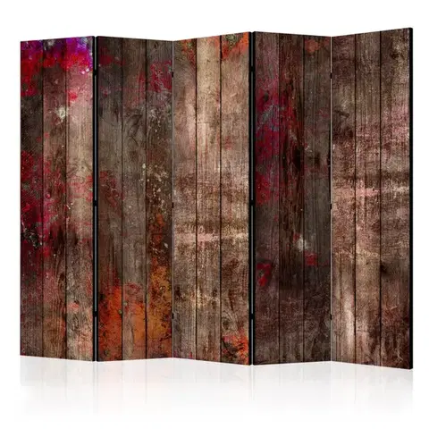 Paravány Paraván Stained Wood Dekorhome