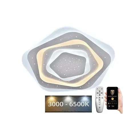 Svietidlá  LED Stmievateľné stropné svietidlo LED/105W/230V 3000-6500K + diaľkové ovládanie J1306/W