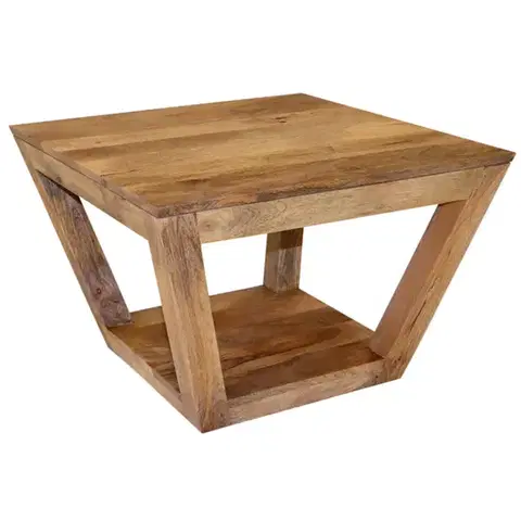 Konferenčné stolíky Konferenčný stolík Hina 60x40x60 z mangového dreva