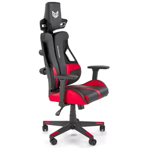 Kancelárske kreslá Kreslo pre hráča Nitro čierna/červená