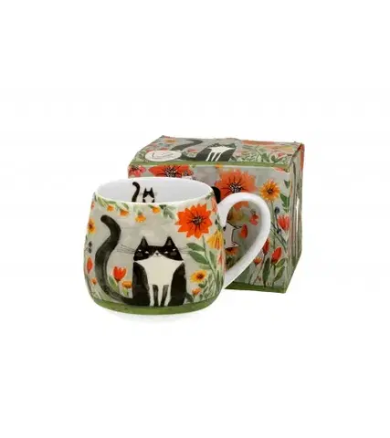 Hrnčeky, šálky, podšálky DUO - Hrnček 430ml Cat World, porcelánový
