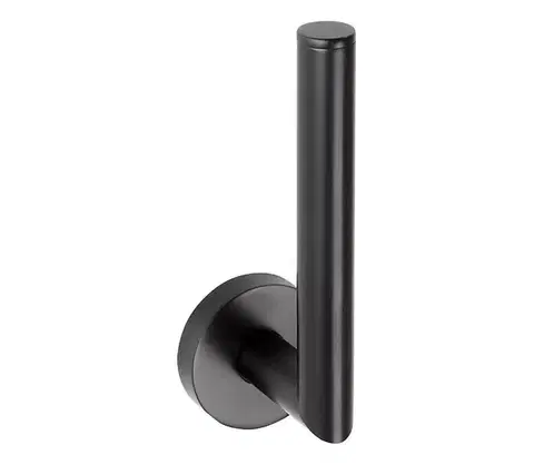 Svietidlá Sapho - Držiak toaletného papiera X-ROUND 16,5 cm čierny XR701B