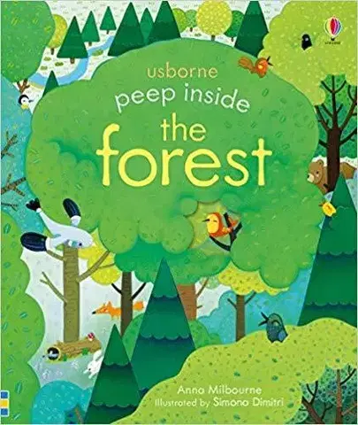 V cudzom jazyku Peep Inside a Forest - Anna Milbourne,Simona Dimitri