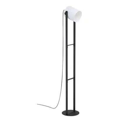 Lampy Eglo 43429 - Stojacia lampa HORNWOOD 1 1xE27/28W/230V 43429
