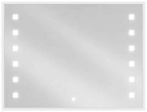 Kúpeľňové zrkadlá MEXEN - Ner zrkadlo s osvetlením 80 x 60, LED 600 9809-080-060-611-00