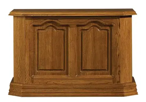 Úložné boxy PYKA Kinga rustikálna truhlica drevo D3