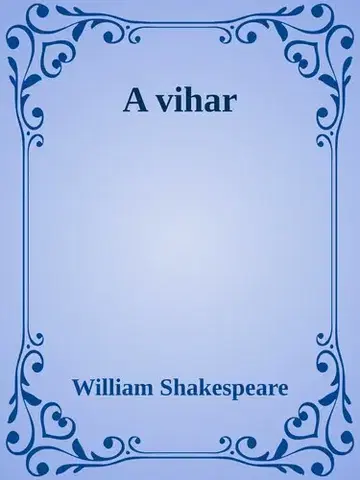 Svetová beletria A vihar - William Shakespeare