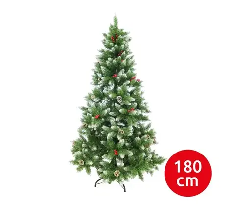 Vianočné dekorácie Eurolamp Vianočný stromček SNOWY 180 cm borovica 600-30171