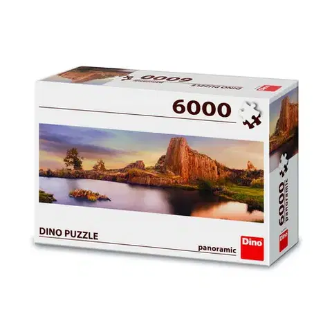 Nad 6000 dielikov Dino Toys Panská skala 6000 Puzzle Dino