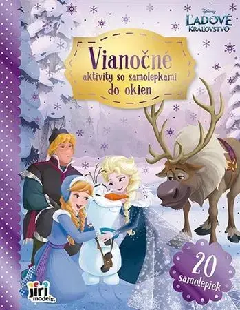 Pre deti a mládež - ostatné Vianočné aktivity so samolepkami do okien Ľadové kráľovstvo