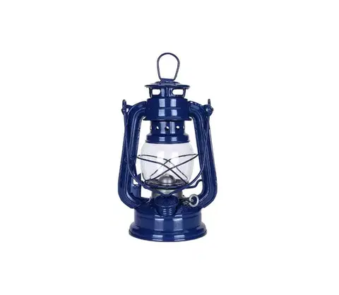 Lampy BRILAGI - Petrolejová lampa LANTERN 19 cm tmavomodrá PTUR19