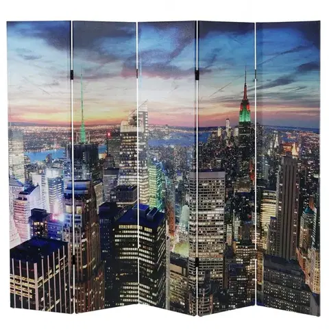 Paravány Designový LED paraván NEW YORK