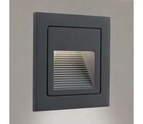 Záhradné lampy Orion AL 11-1217 - LED vestavné svietidlo LORO LED/2W/230V IP65 antracit AL 11-1217 anthrazit
