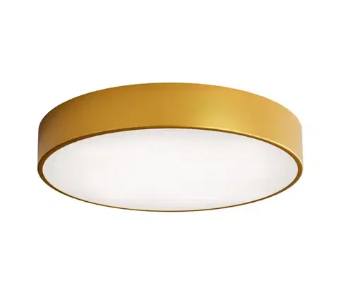 Svietidlá  Stropné svietidlo CLEO 4xE27/24W/230V pr. 50 cm zlatá 5907623691910