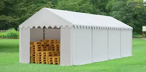 Skladové stany Skladový stan 5x8m sivá KLASIK