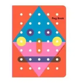 Leporelá, krabičky, puzzle knihy Peg Book - Claudio Ripol,Yeonju Yang