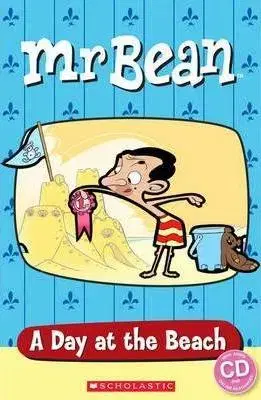 Zjednodušené čítanie Mr Bean: A Day at the Beach (book & CD) - Sarah Silver
