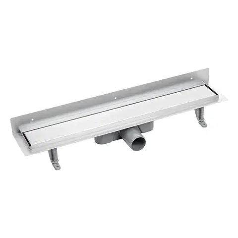 Sprchovacie kúty Laveo - Basso - sprchový žľab nástenný 90 cm, nerez COB_291D