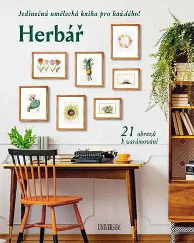 Maliarstvo, grafika Herbář: Jedinečná umělecká kniha pro každého! - Kolektív autorov
