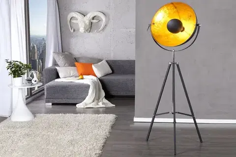 Osvetlenie Stojací lampa BRUSEL Dekorhome
