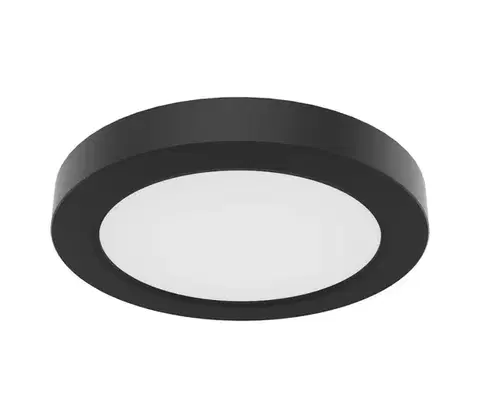 Svietidlá  LED stropné svietidlo EVORA LED/6W/230V 3000/4000/6000K priemer 14 cm čierne ML1789