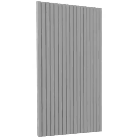 Kuchynské skrinky Čelo skrinky Luxeo F14-G60(72) ryfla grey