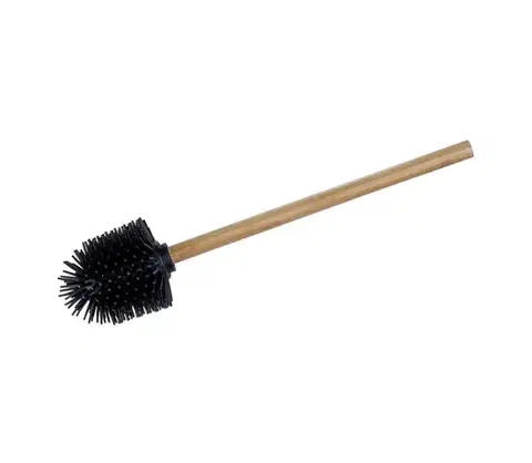 Svietidlá WENKO 25360100 - WC kefa 7,5x35 cm hnedá/čierna 25360100