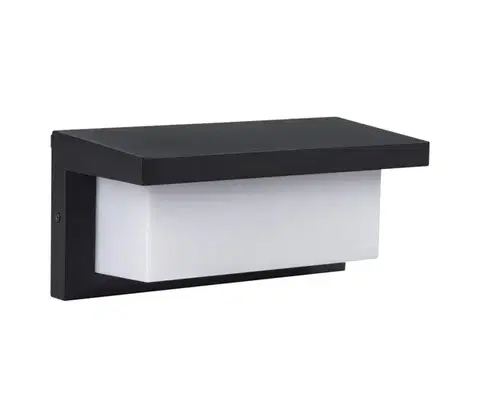 Svietidlá  45816 - Vonkajšie nástenné svietidlo LERTO 1xE27/15W/230V IP54 čierna 45816