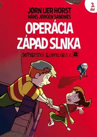 Pre deti a mládež - ostatné Operácia Západ slnka - Jorn Lier Horst,Hans Jorgen Sandnes (ilustrátor)