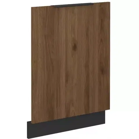 Dvierka a čelá zásuviek pre kuchynske skrinky Dvierka Monza orech Okapi Zm 713x596