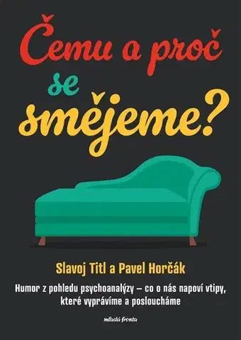 Psychológia, etika Čemu a proč se smějeme? - Pavel Horčák,Slavoj Titl