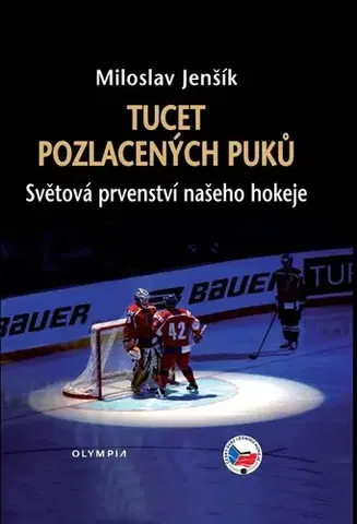 Futbal, hokej Tucet pozlacených puků: Světová prvenství našeho hokeje - Miloslav Jenšík