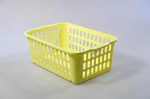 Košíky úložné PLETATEX - Košík stohovatelný 27x19x11cm rôzne farby