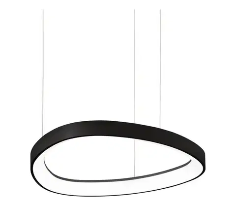 Svietidlá Ideal Lux - LED závesný luster na lankách GEMINI LED/36W/230V 4000K pr. 42,5cm CRI 90 čierna 372136