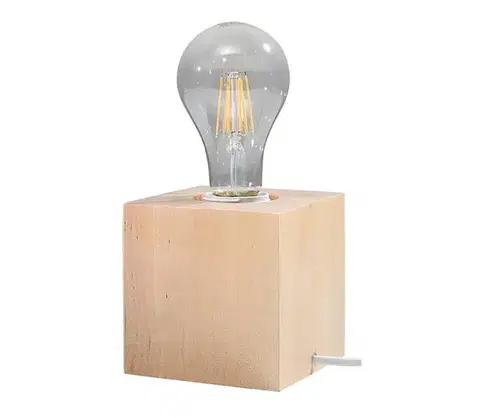 Lampy  SL.0677 - Stolná lampa ABEL 1xE27/60W/230V SL.0677