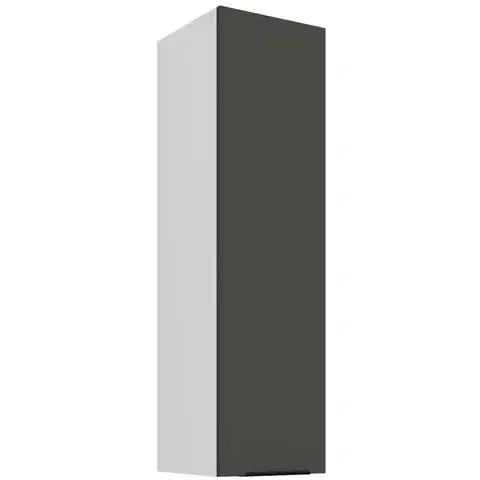 Kuchynské skrinky visiace Kuchynská skrinka Aria-Gr/Wh Anti Fingerprint 30g-108 1f