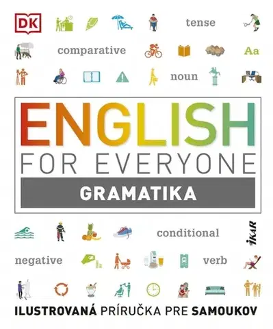 Gramatika a slovná zásoba English For Everyone: Gramatika - Ilustrovaná príručka pre samoukov